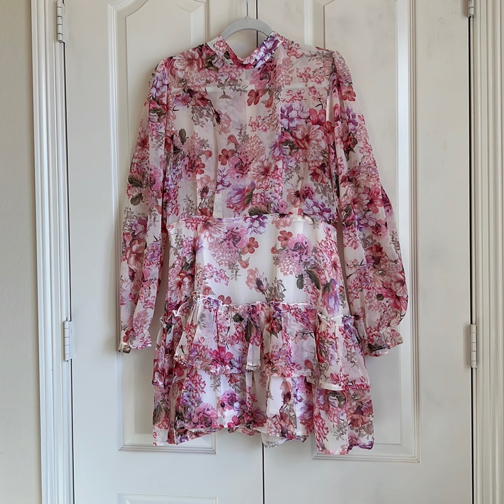 Boohoo Dress Size 10 Pink